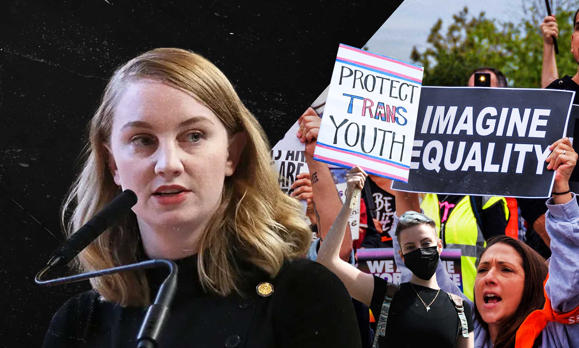 Nebraska lawmaker says Republicans 'hate' her trans son more than they love their own kids