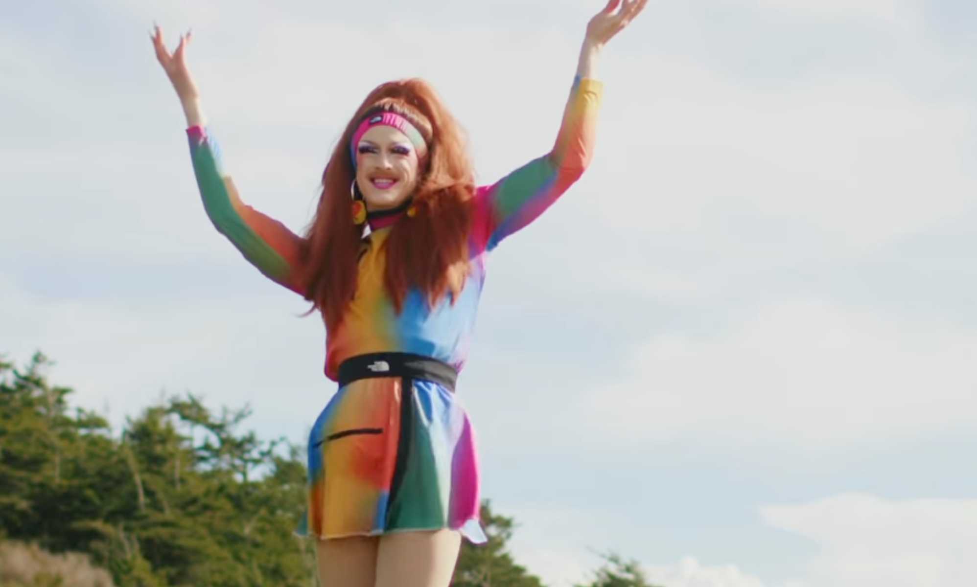 The North Face used a drag queen for a Pride advert and – you guessed it – bigots are whining