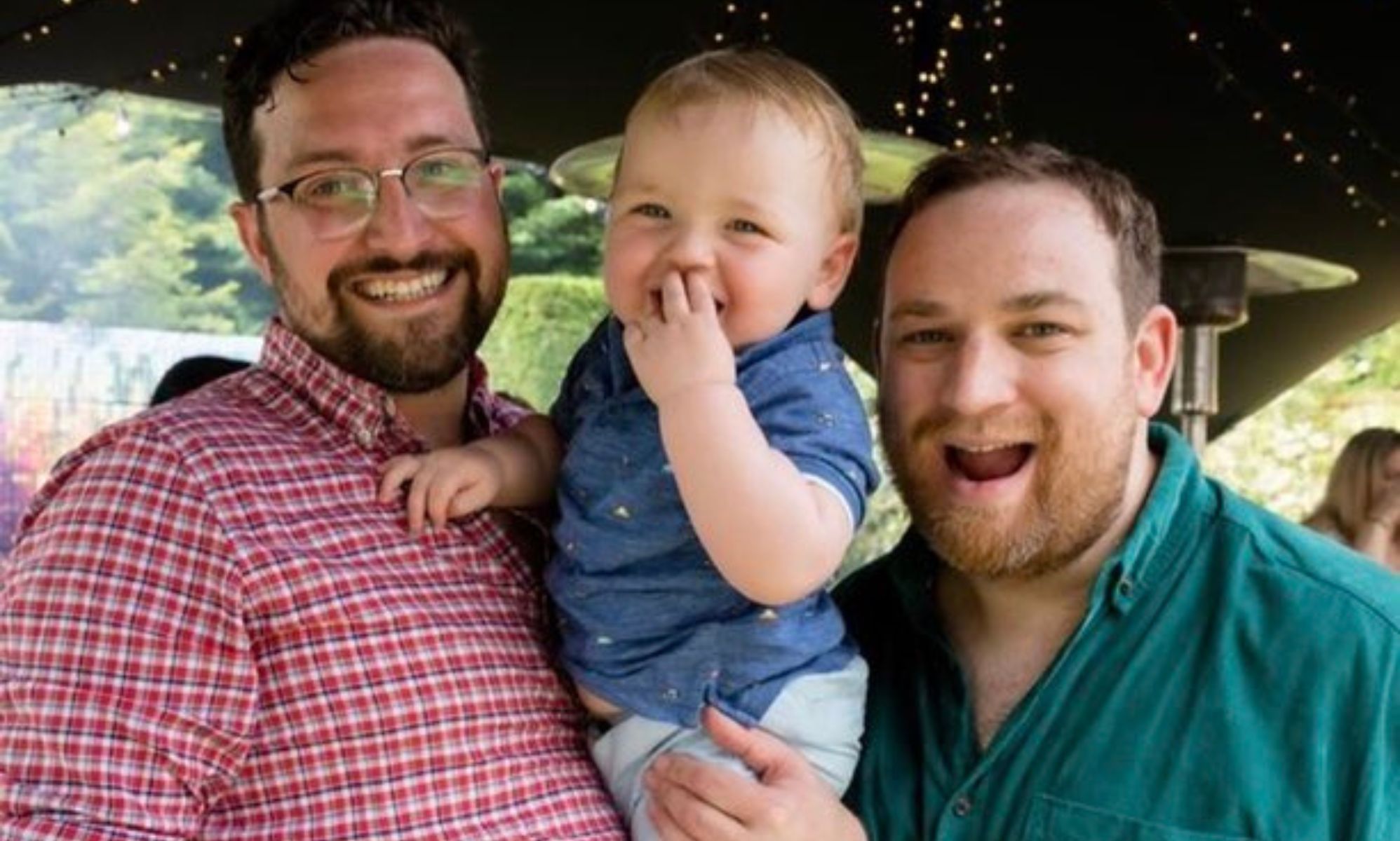 Becoming a dad with my husband showed me how little is expected of men by society