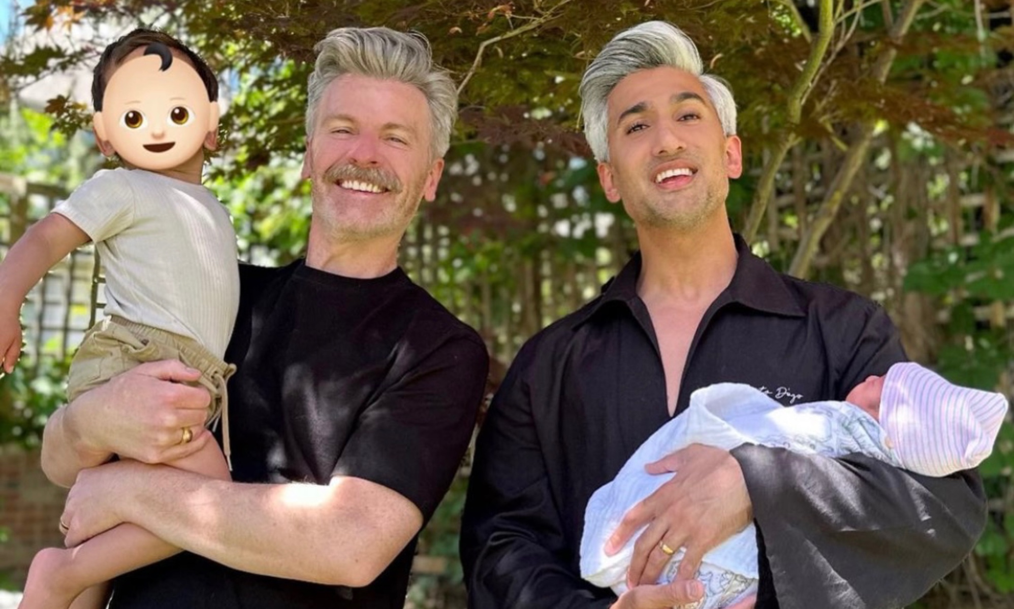 Queer Eye star Tan France and husband Rob welcome second child with special tribute to surrogate