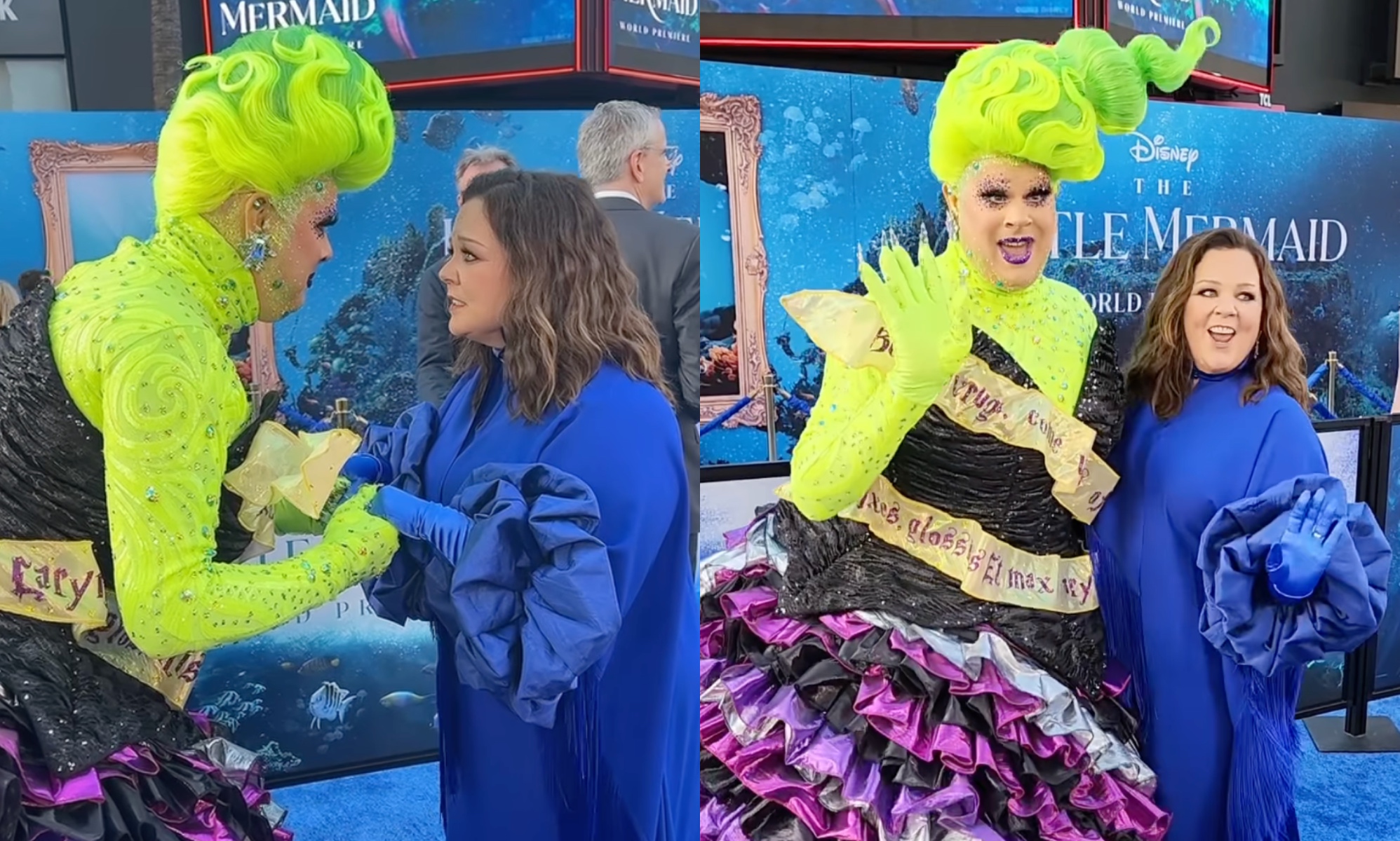Melissa McCarthy has iconic Ursula moment with Drag Race icon Nina West: 'Everything I ever wanted'