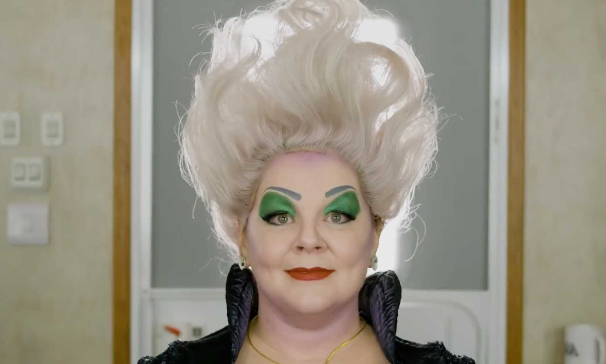 Melissa McCarthy's Ursula makeup routine revealed and everyone is making the same point
