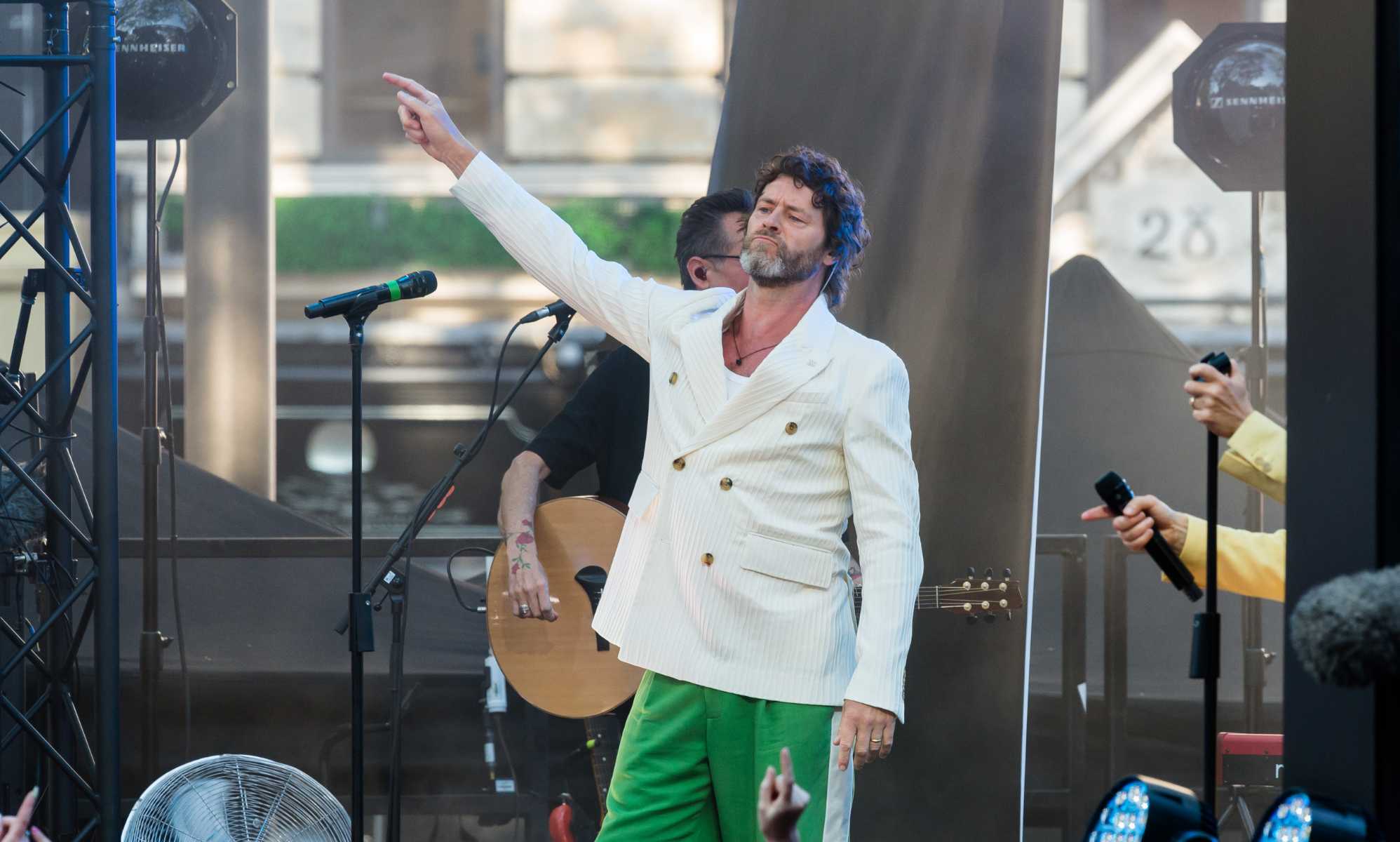 Pride event line-up sparks backlash over Take That’s Howard Donald liking transphobic tweets