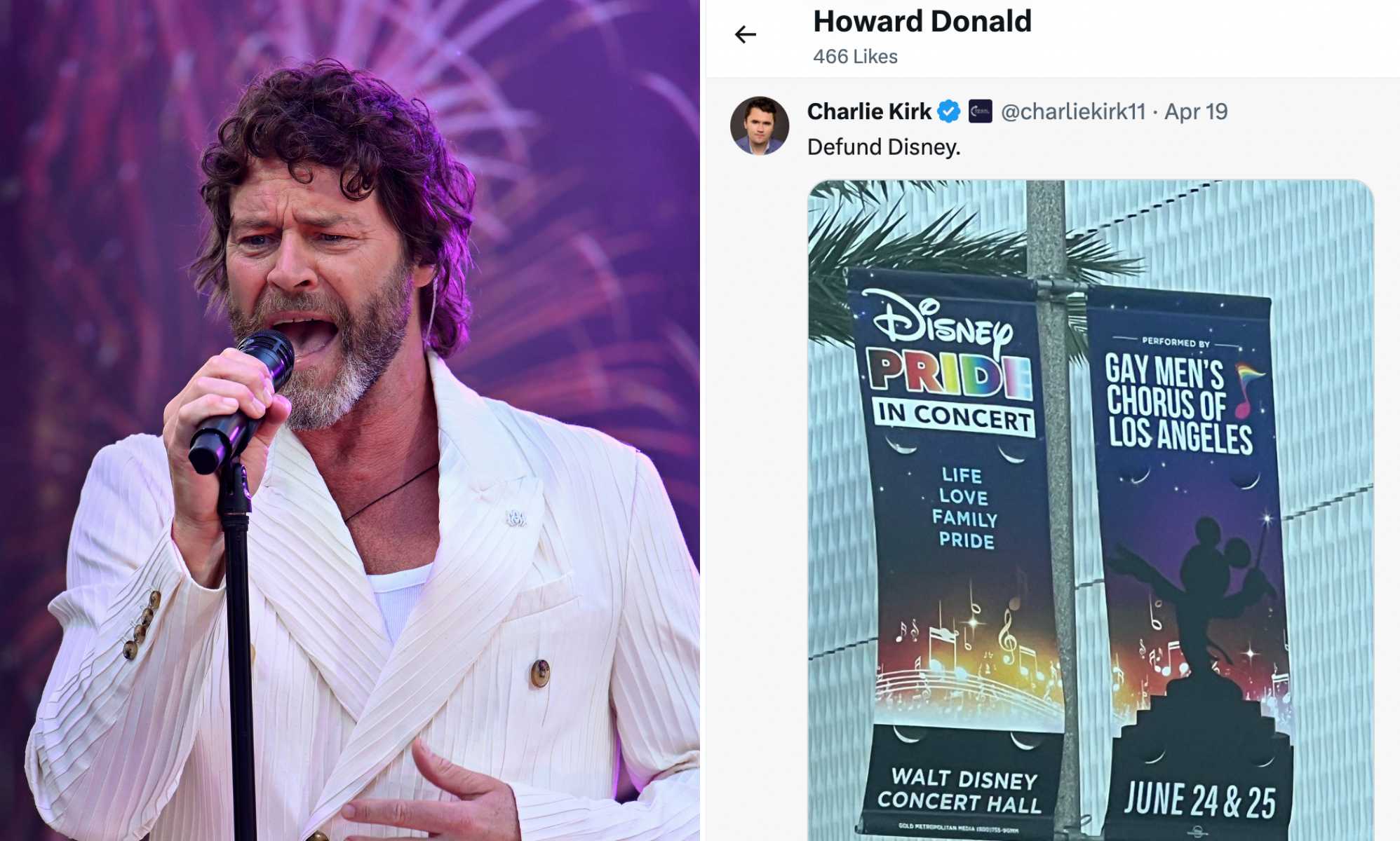 Take That’s Howard Donald dropped from Pride event over anti-LGBTQ+ Twitter activity 