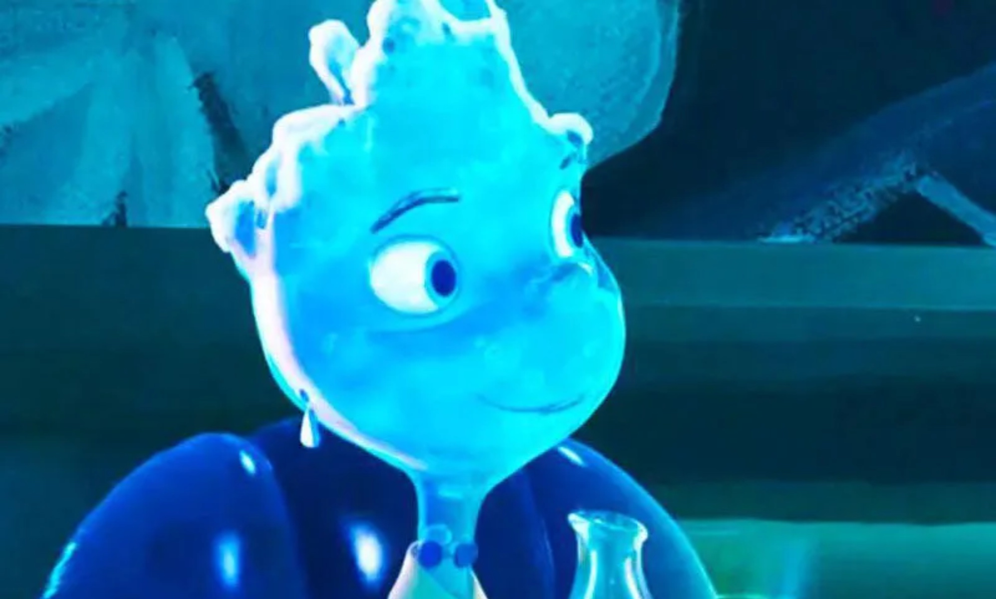 First non-binary character Lake in Elemental.