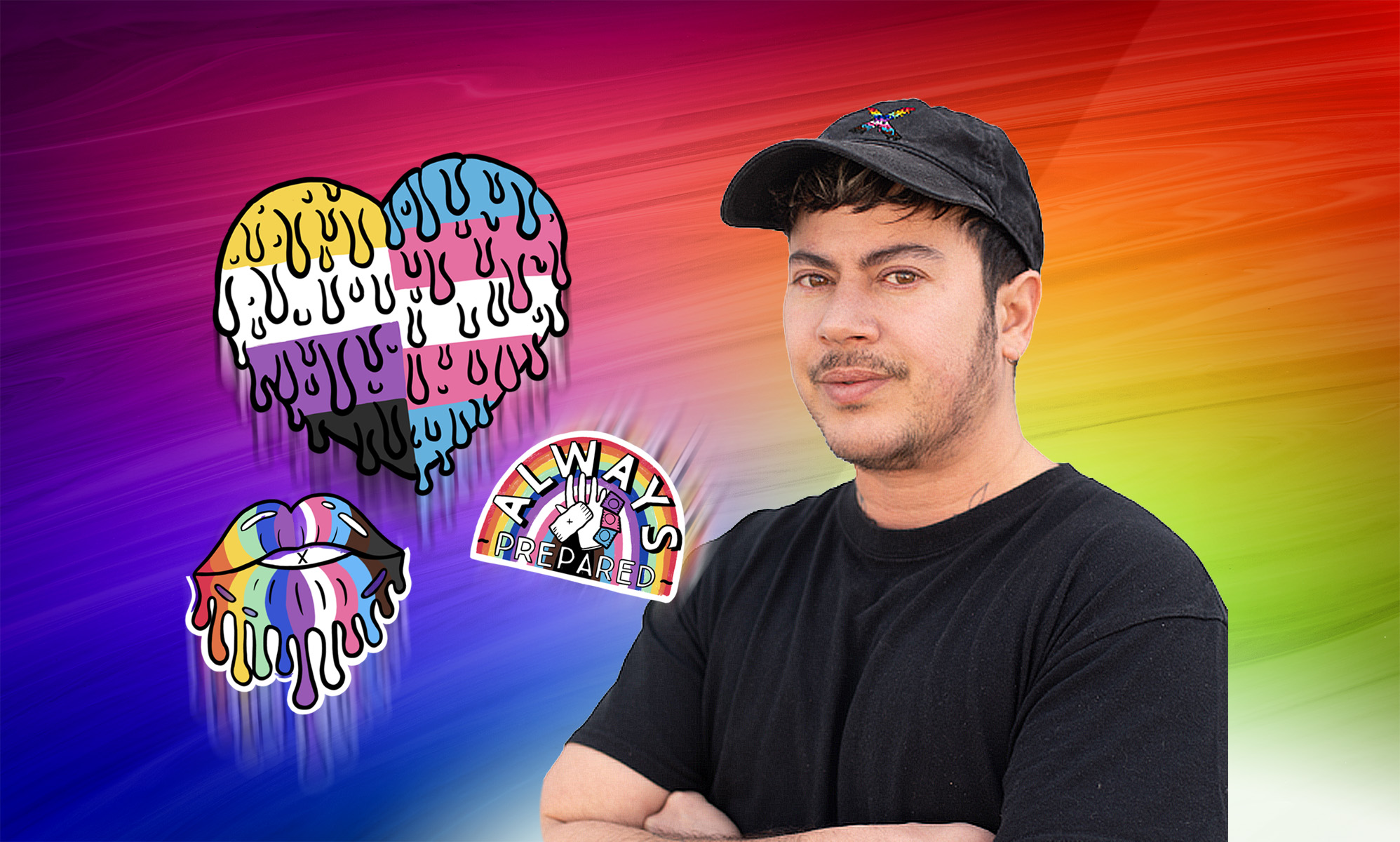 Fox Fisher and Durex celebrate exploration and education with exclusive Pride designs