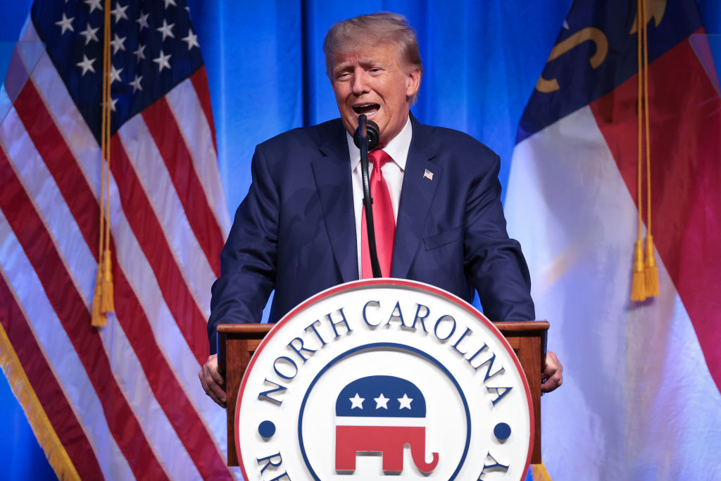 Donald Trump claims Republican voters care more about trans issues than cutting taxes