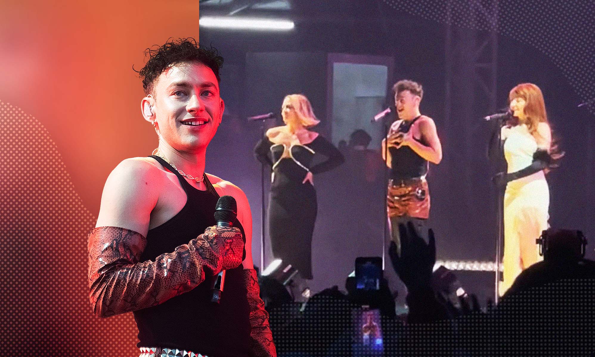 Olly Alexander steals the show at Mighty Hoopla with Girls Aloud reunion: 'I think I cried'