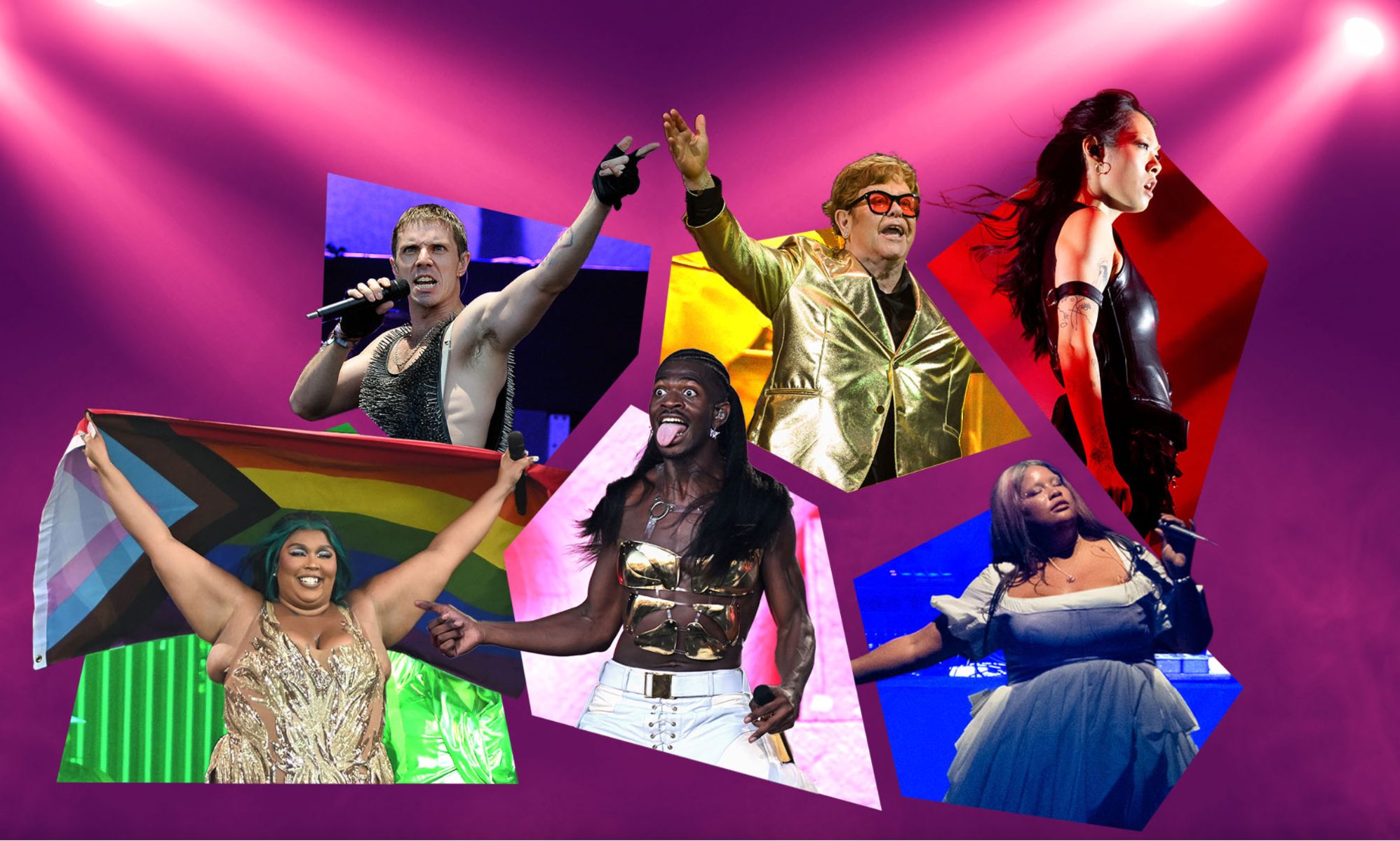The 7 queerest moments of Glastonbury 2023, from Lizzo and Elton John to Lil Nas X