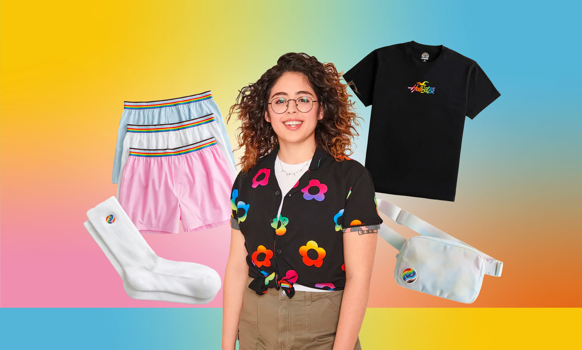 Hollister releases a gender-inclusive collection to mark Pride Month.