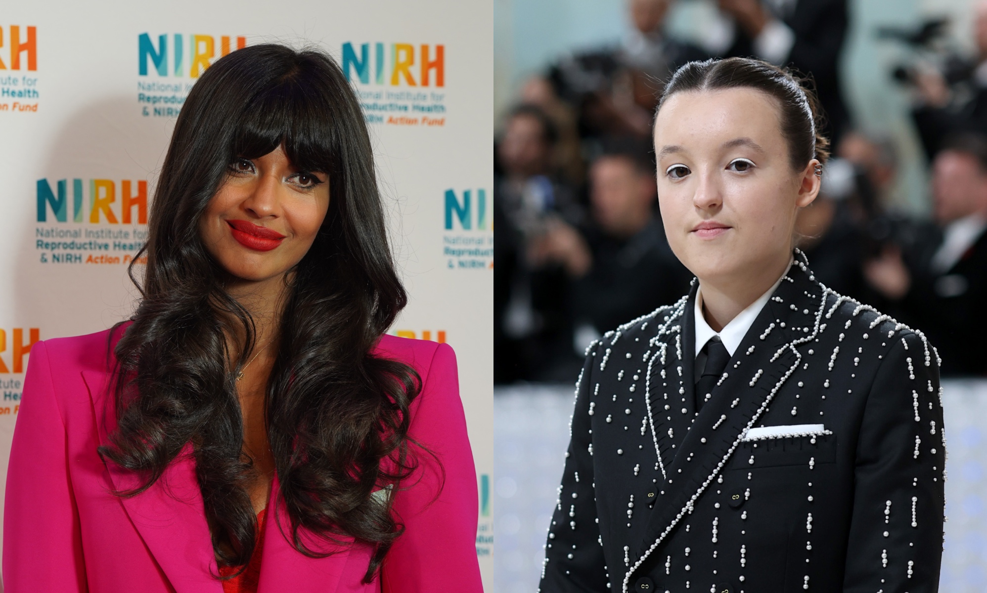 Jameela Jamil addresses feud rumours with Bella Ramsey over gendered awards categories