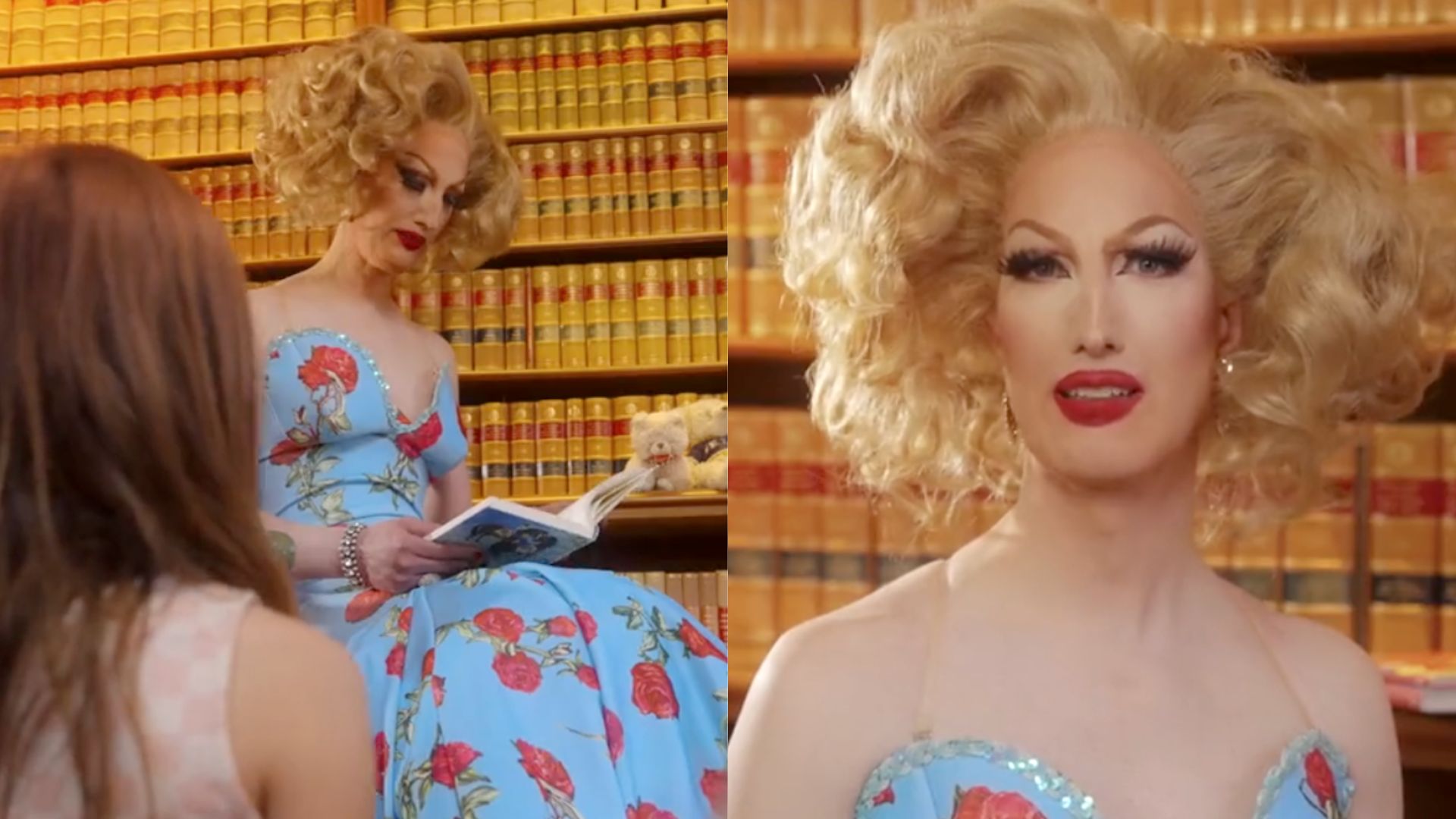 Stockholm deputy mayor dons drag for children's story hour in powerful stand against 'populism'