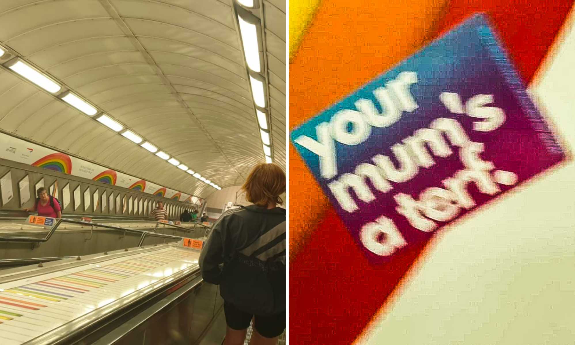 TFL 'appalled' at anti-trans stickers on London Underground over LGBTQ+ inclusive adverts