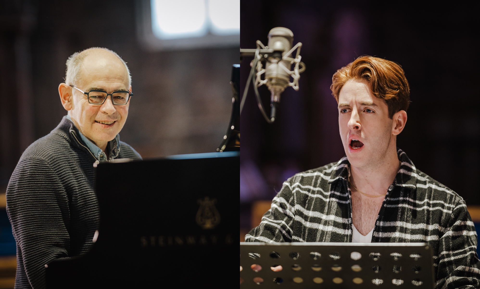 Prolific pianist Iain Burnside works with Elgan Thomas on Unveiled.