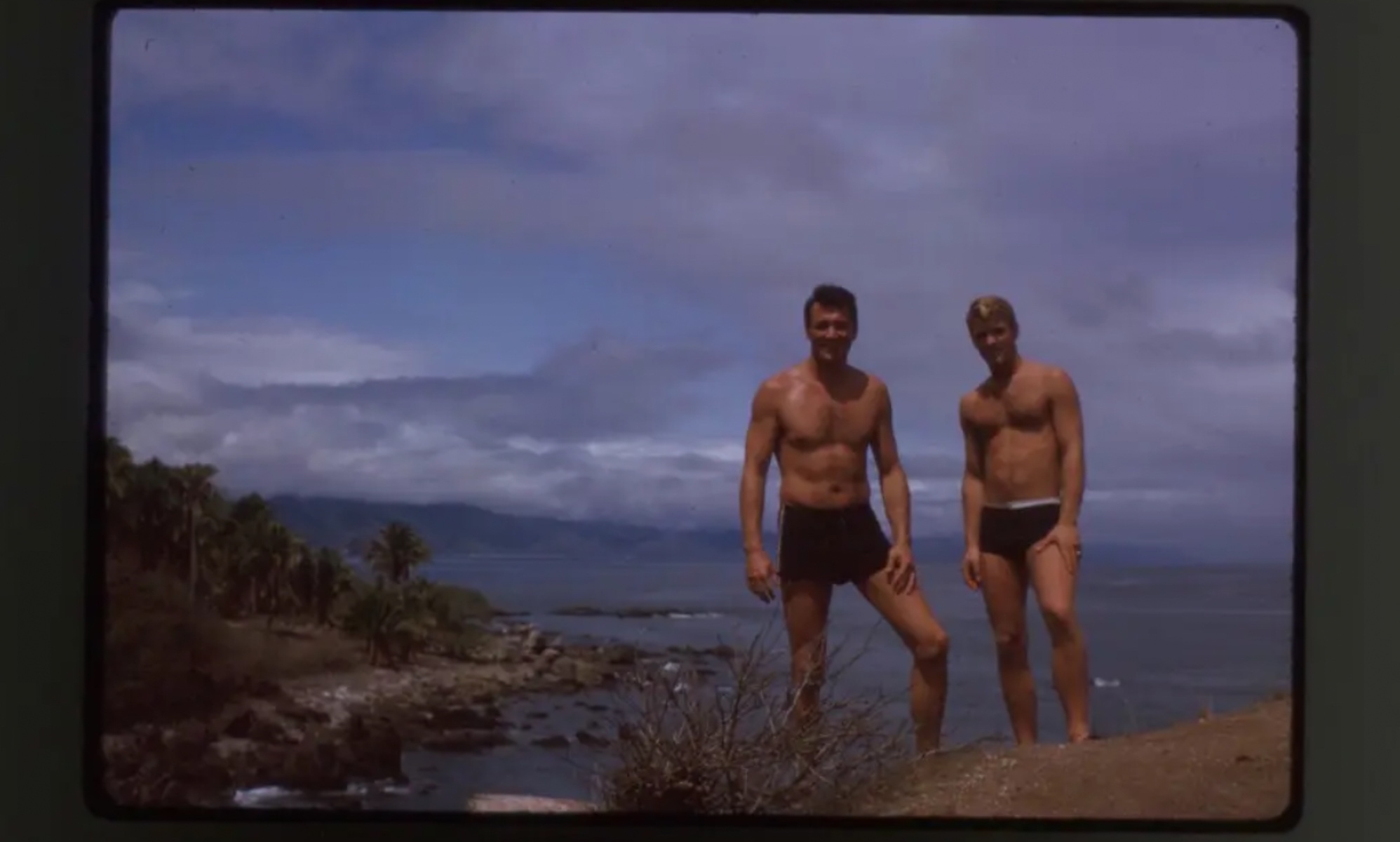 Rick Hudson with lover Lee Garlington. 