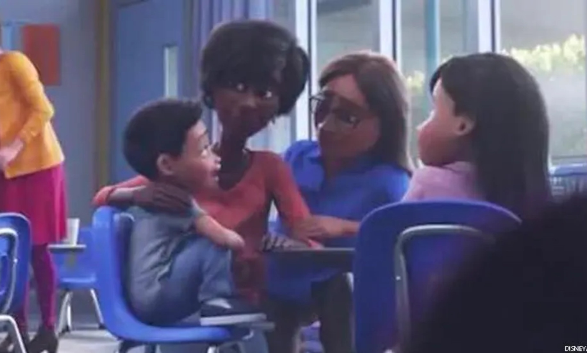 Yet another unnamed lesbian couple, this time in Toy Story 4. 