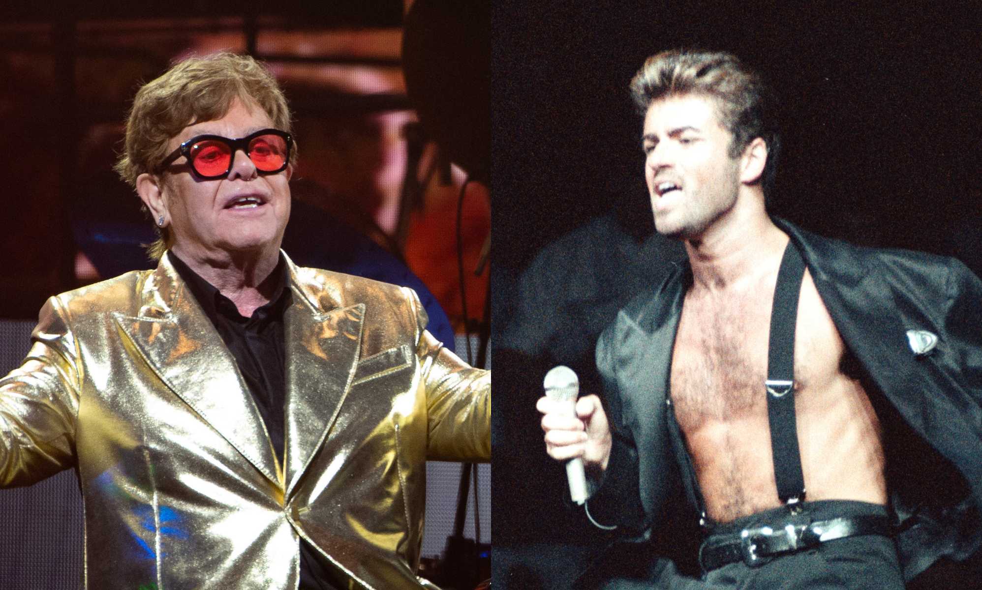 Elton John moves viewers to tears at Glastonbury with heartfelt tribute to George Michael