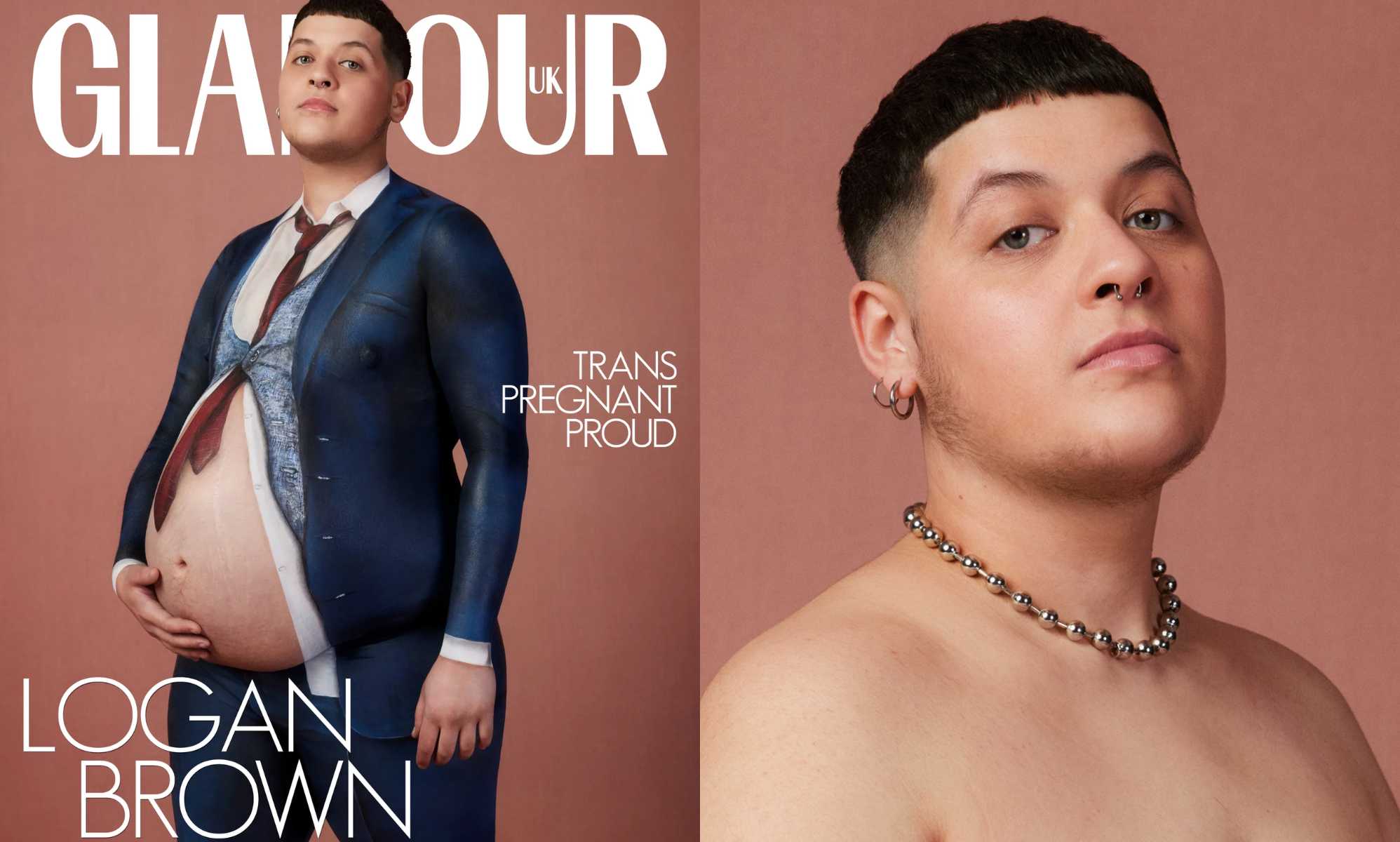 Glamour magazine's pregnant trans man cover hailed as 'incredible' milestone