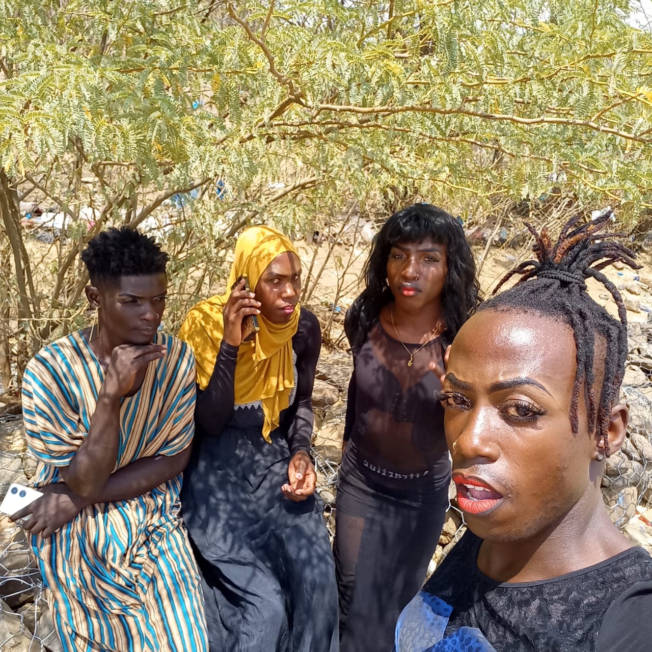 Trans people in the Kakuma Refugee Camp.
