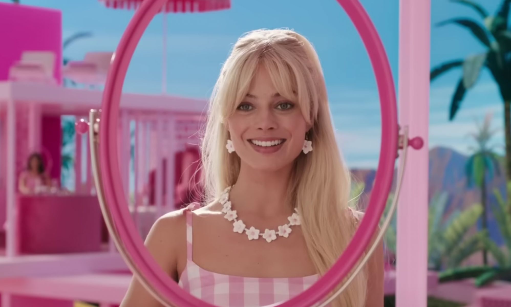 Margot Robbie in Barbie.