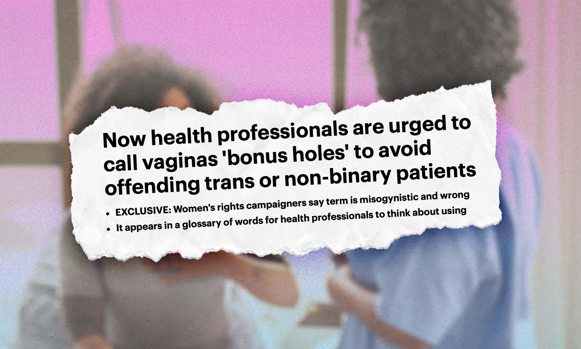 No, a cancer charity isn't telling medical professionals to rebrand all vaginas as bonus holes