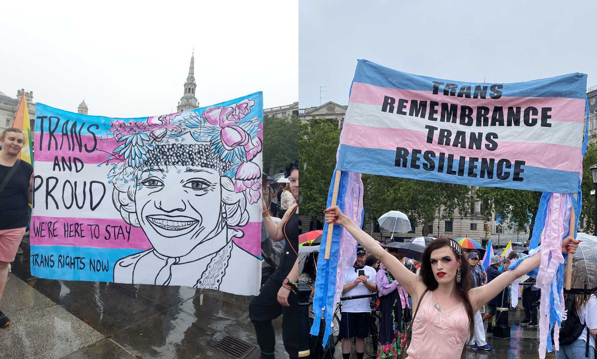The most joyful, hilarious and powerful placards at Trans+ Pride in London