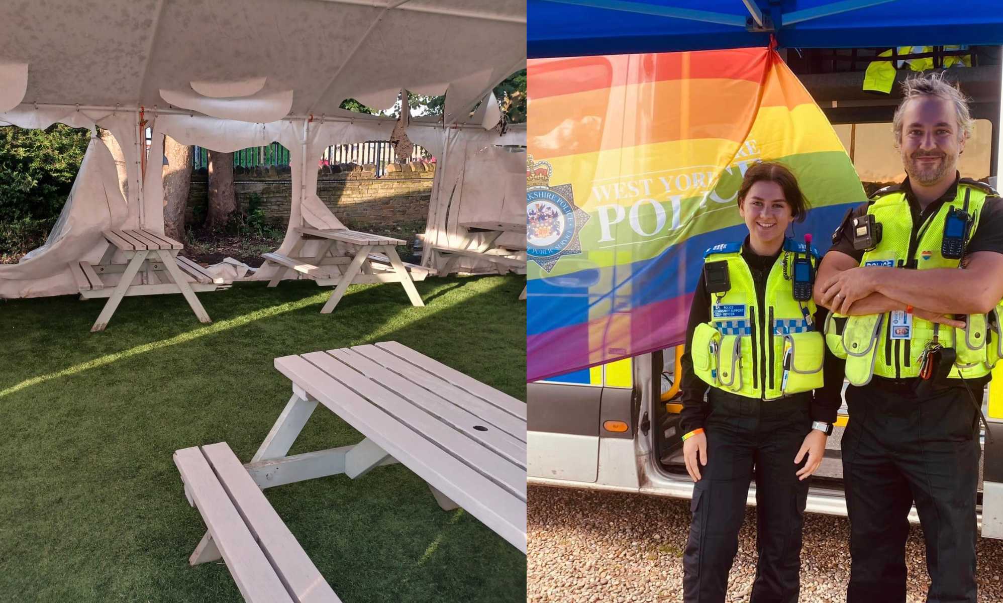 Homophobic vandals cause thousands of pounds of damage in attack on local Pride event