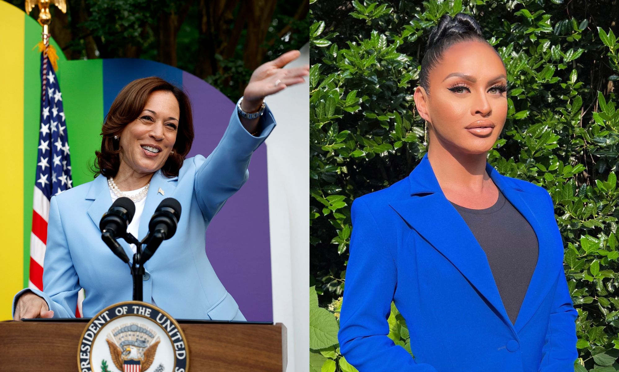 Drag Race icon Sasha Colby shares heartfelt tribute to Kamala Harris after White House speech