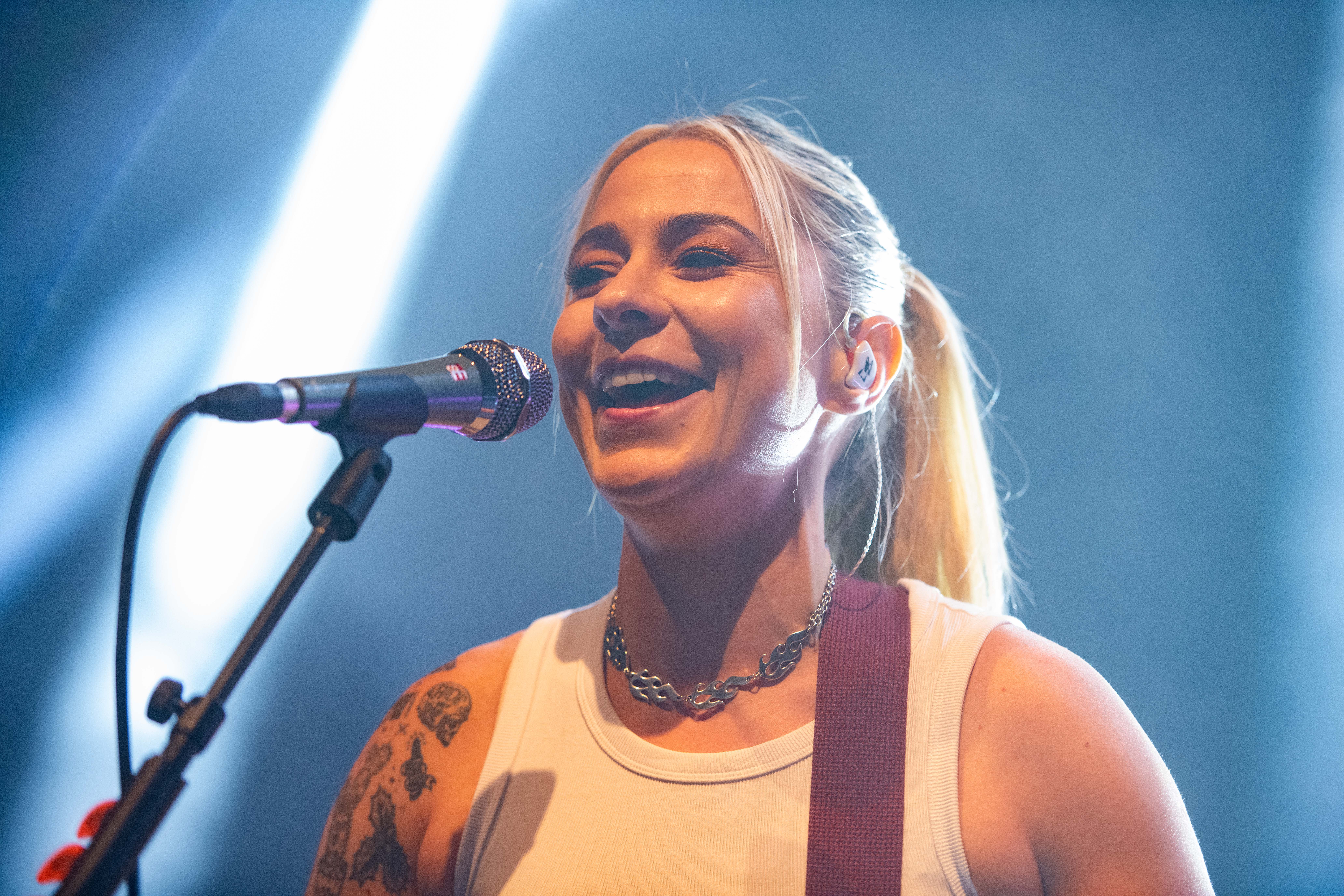 Lucy Spraggan performs at O2 Shepherd