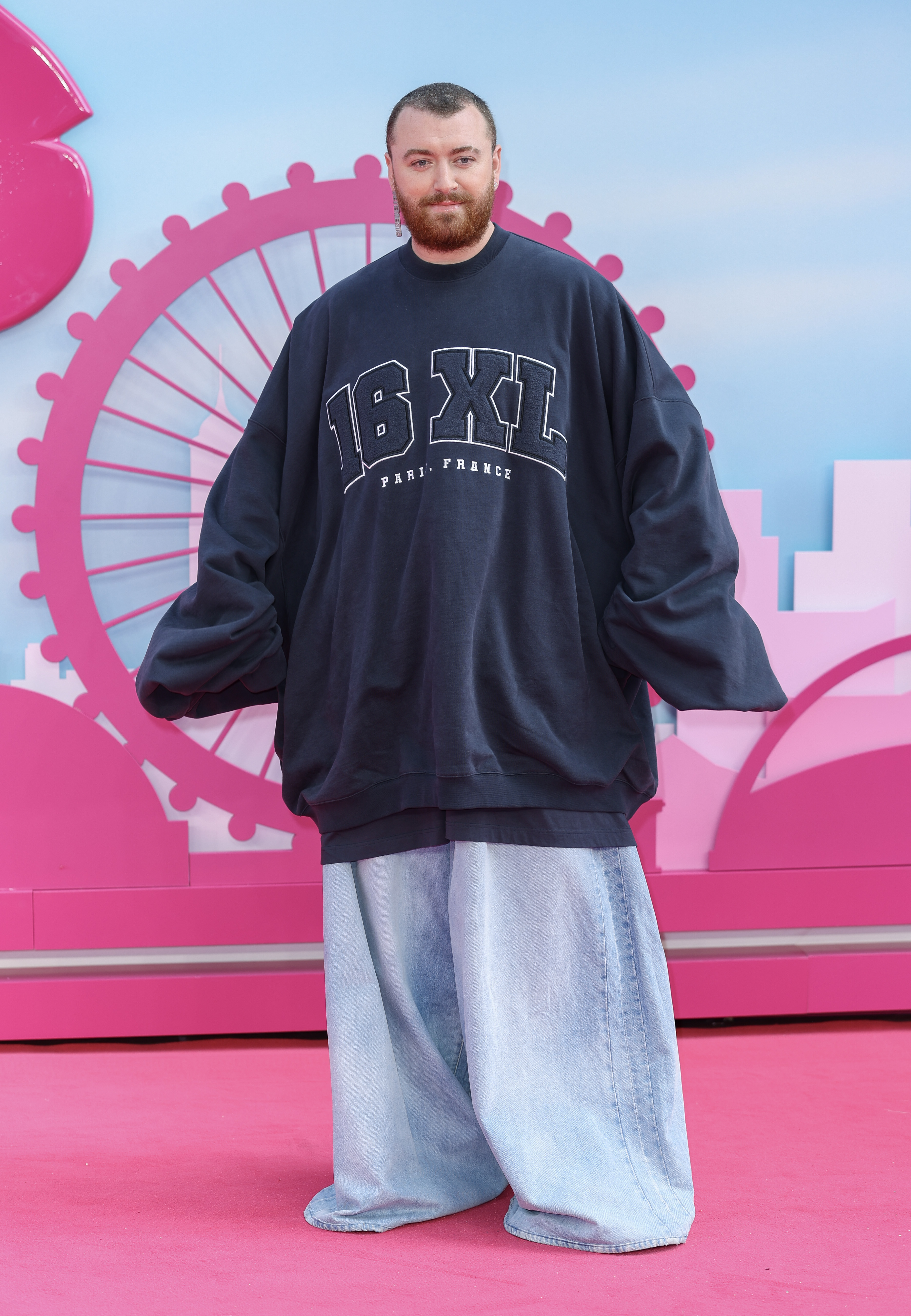 Sam Smith attends the Barbie European Premiere. (Mike Marsland/WireImage)