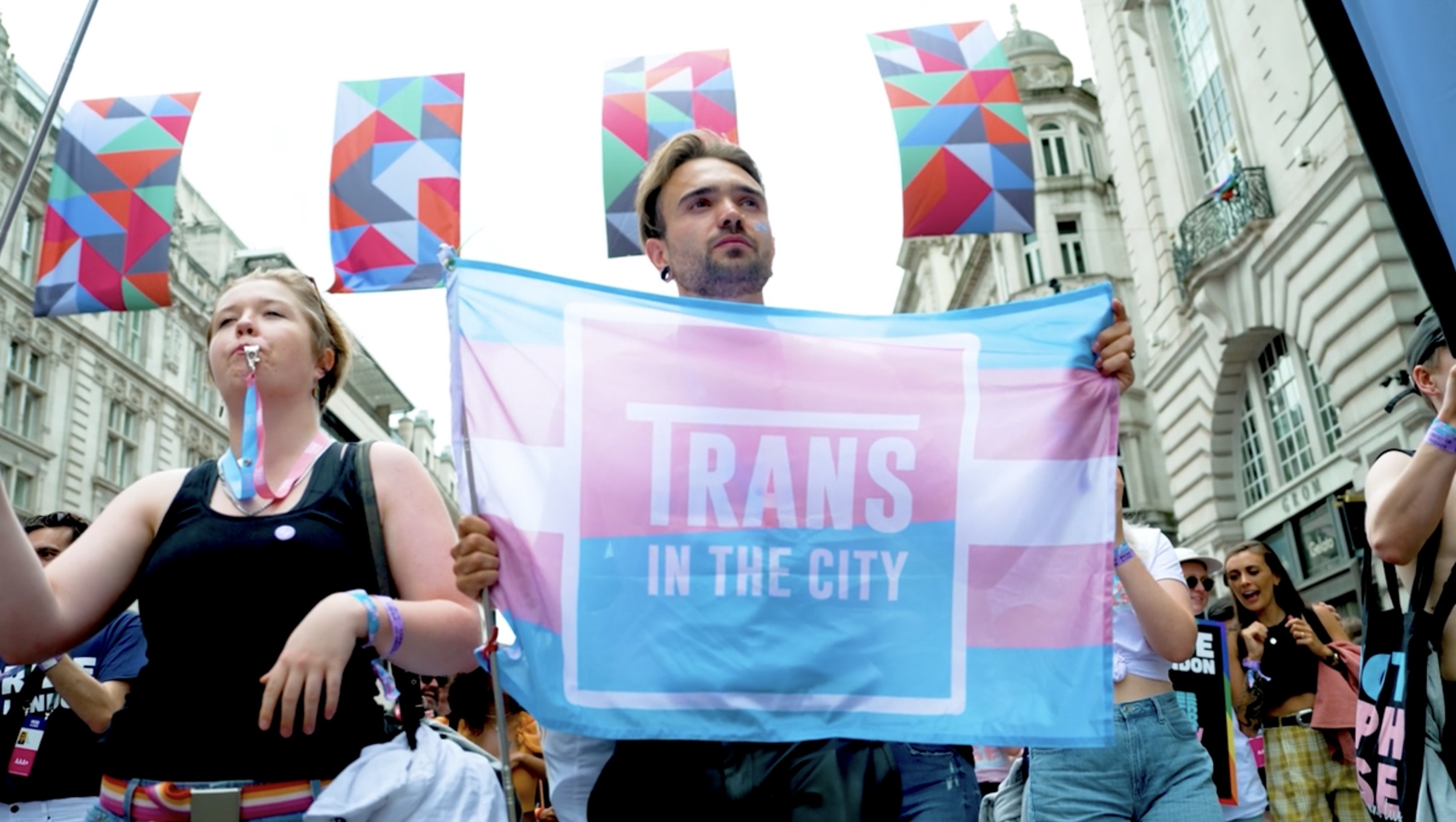 Trans in the City CEO accuses UK government of 'vendetta' against trans people at Pride in London