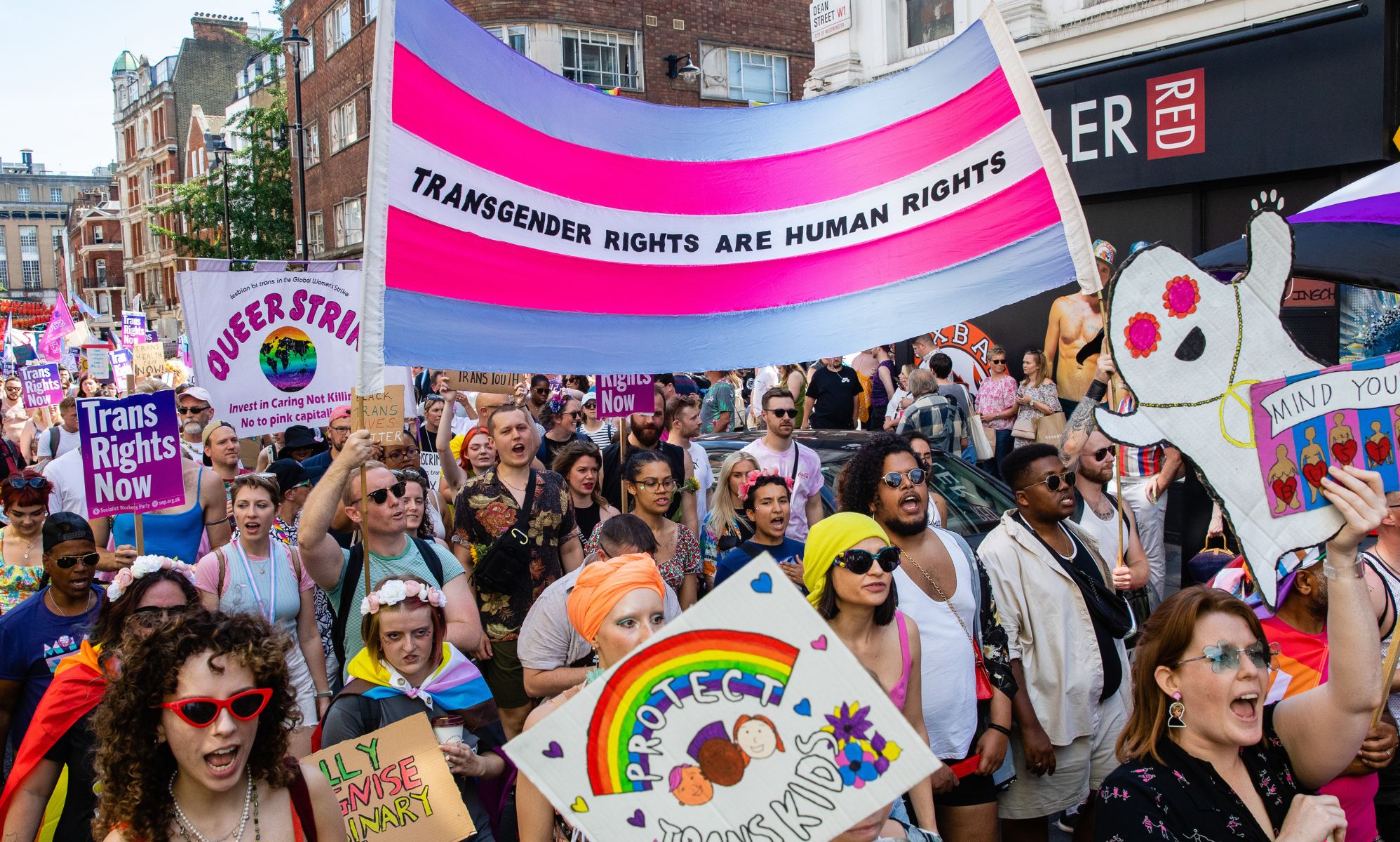 London Trans+ Pride wants trans people to know they are valid 'as all hell'