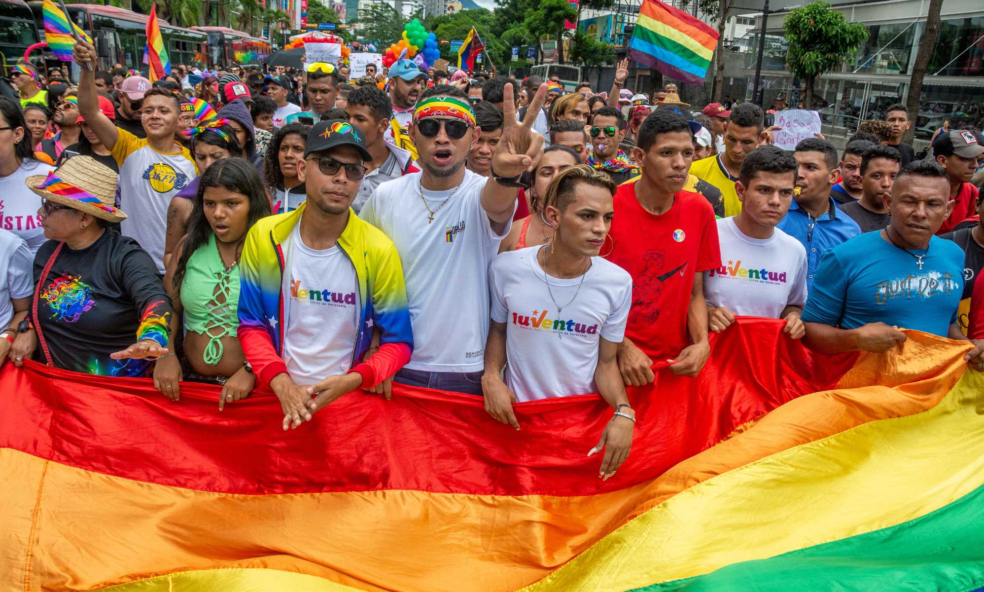 Venezuelan LGBTQ+ activists demand justice for 33 men arrested over sauna visit