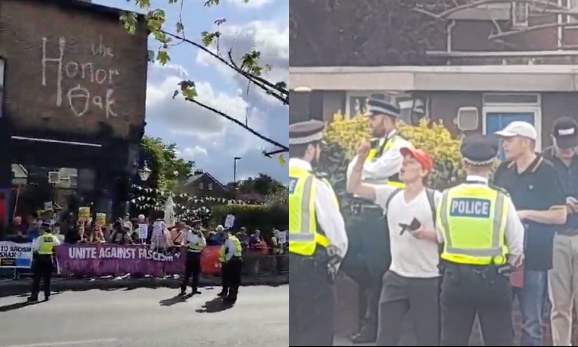 Far-right anti-drag protesters fail to intimidate LGBTQ+ community in Honor Oak