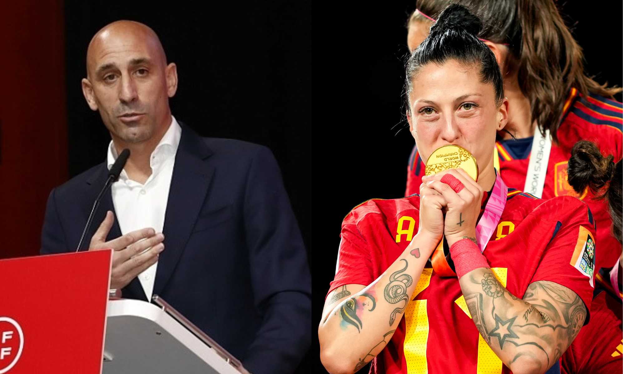 Luis Rubiales: Spain FA president suspended over 'non-consensual' Jenni Hermoso World Cup final kiss