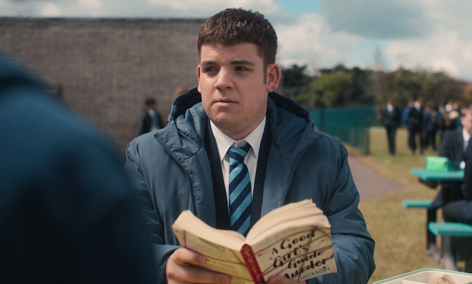Isaac in Heartstopper. (Netflix)