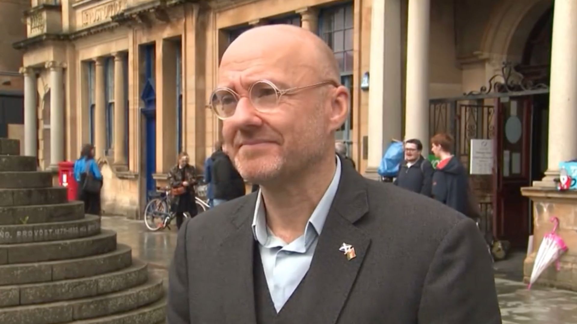 Bisexual MSP Patrick Harvie victim of homophobic abuse during live TV broadcast