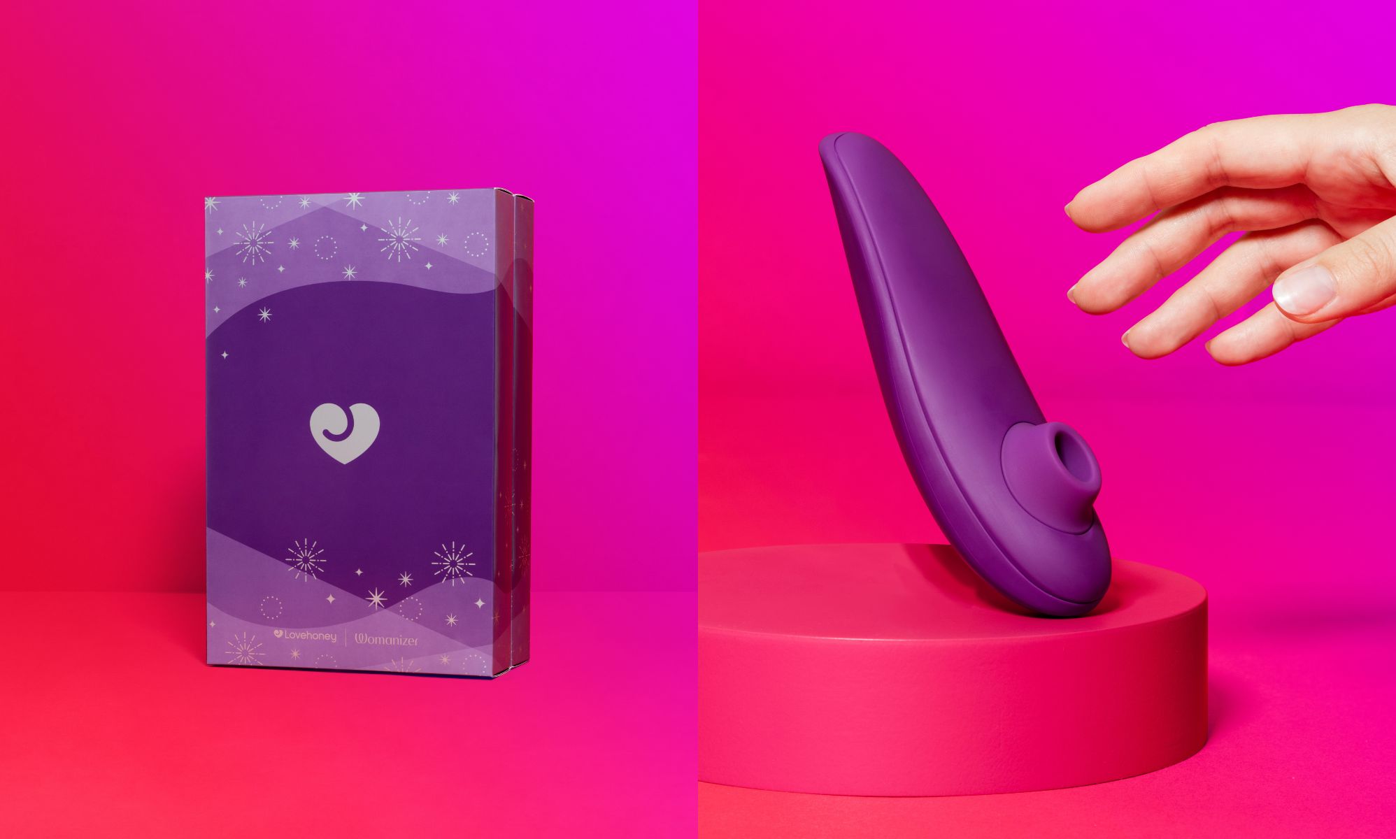 Lovehoney x Womanizer Couple