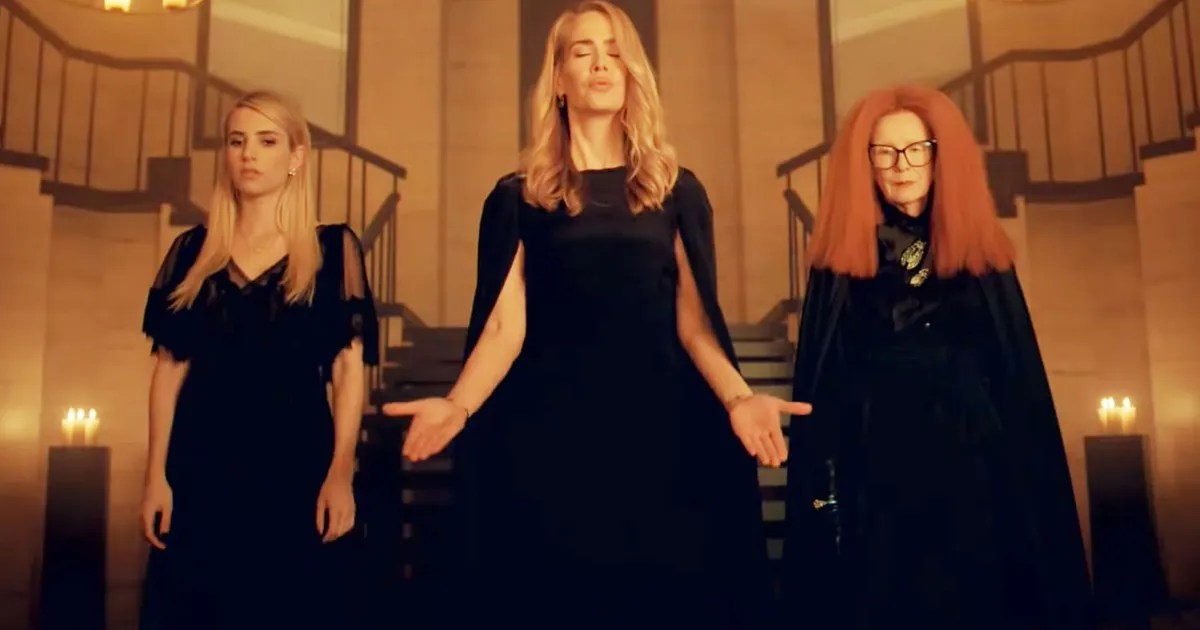 Cordelia’s coven in AHS: Apocalypse. (FX)