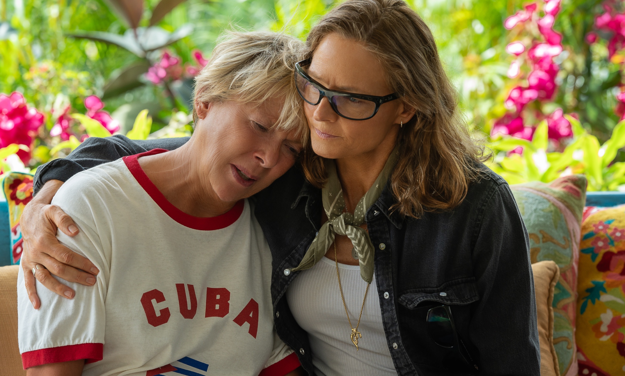 Netflix first clip of Jodie Foster’s Nyad shows power of queer friendship