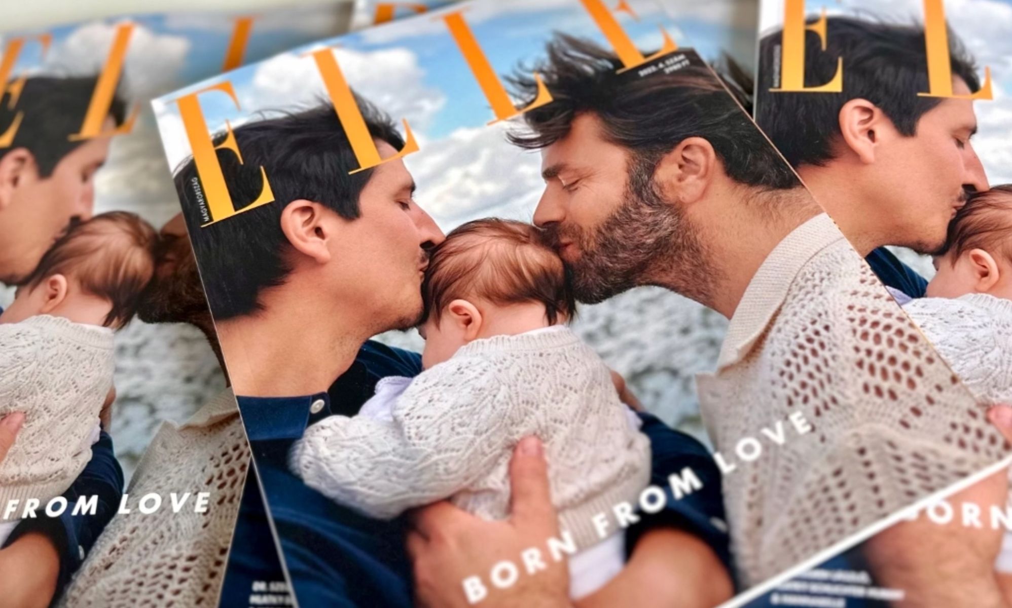 Elle Hungary puts gay dads on cover in powerful defiance of government's anti-LGBTQ+ agenda