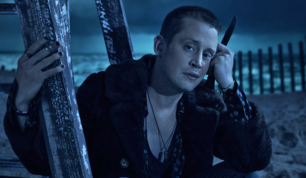 Macauley Culkin as gay hustler Mickey in AHS: Double Feature. (FX)
