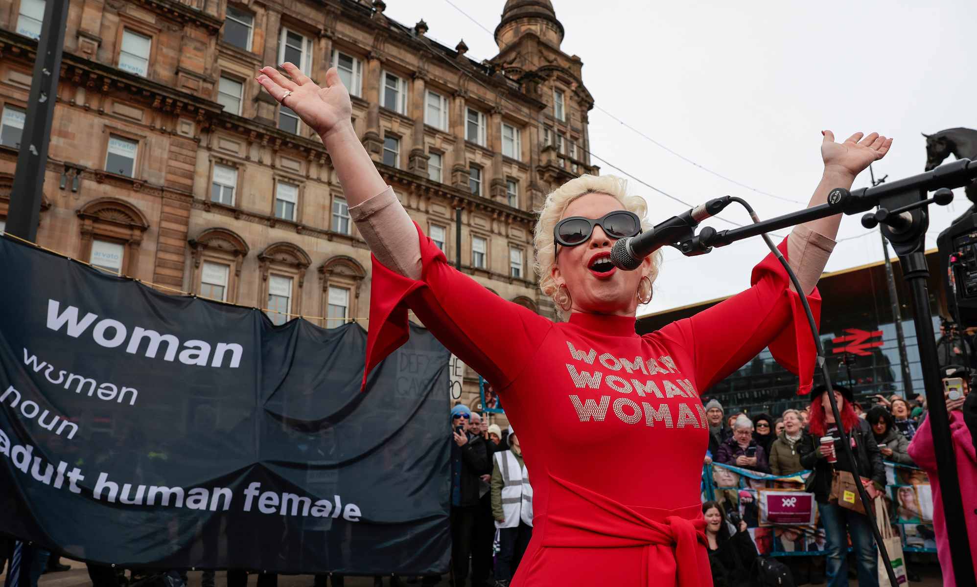 Posie Parker’s political party rejected by electoral commission