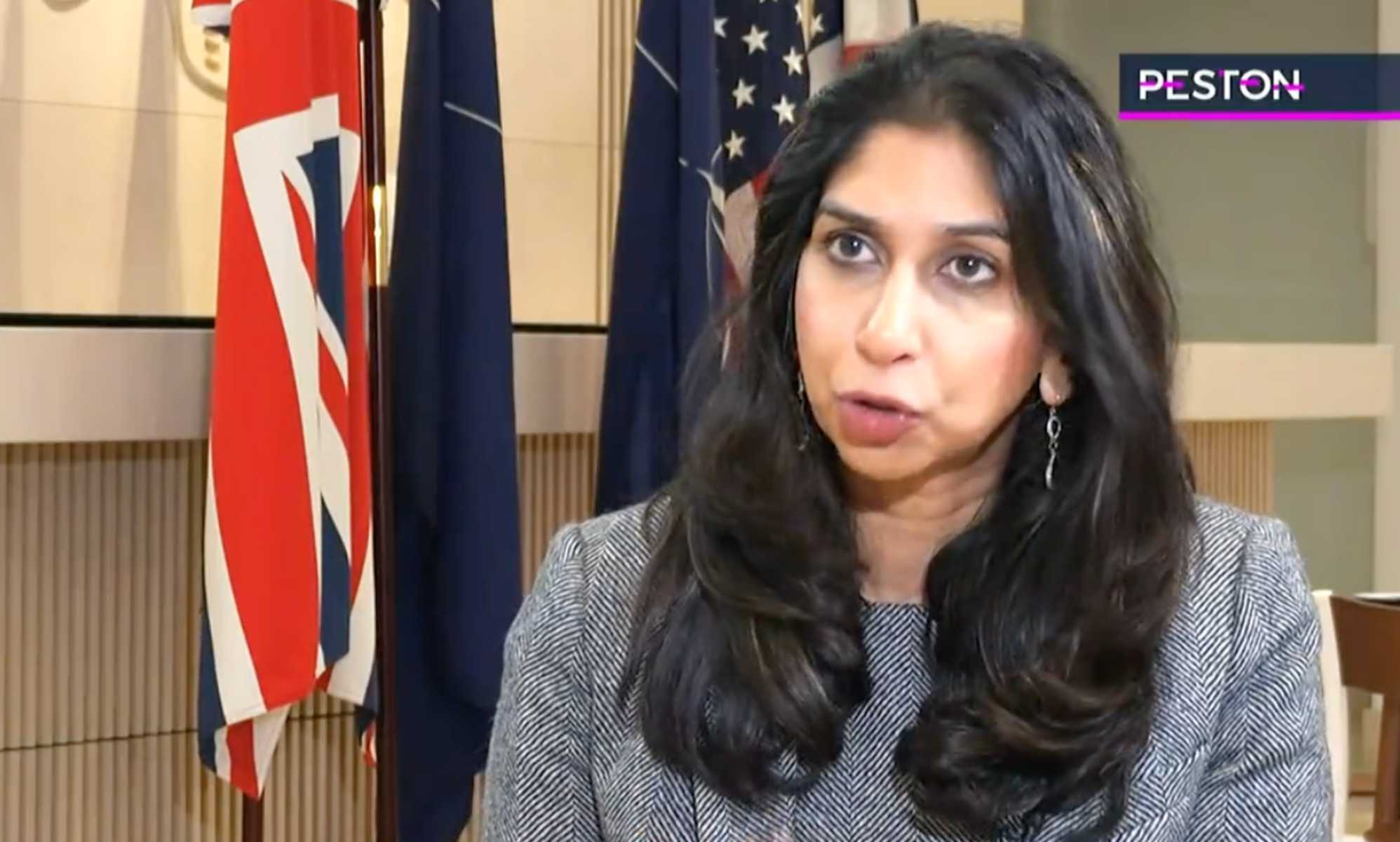 Suella Braverman on ITV