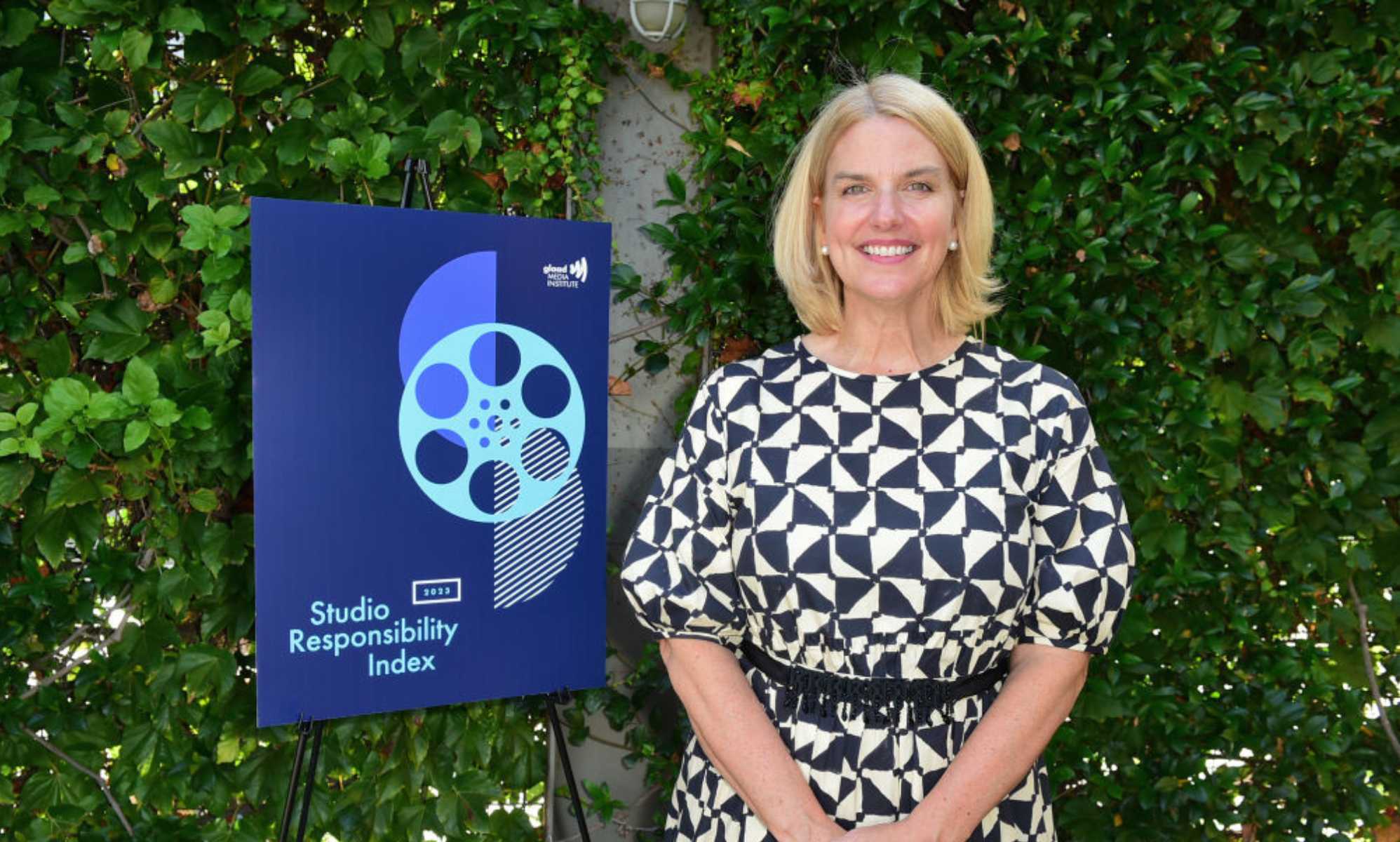 President of GLAAD, Sarah Kate Ellis