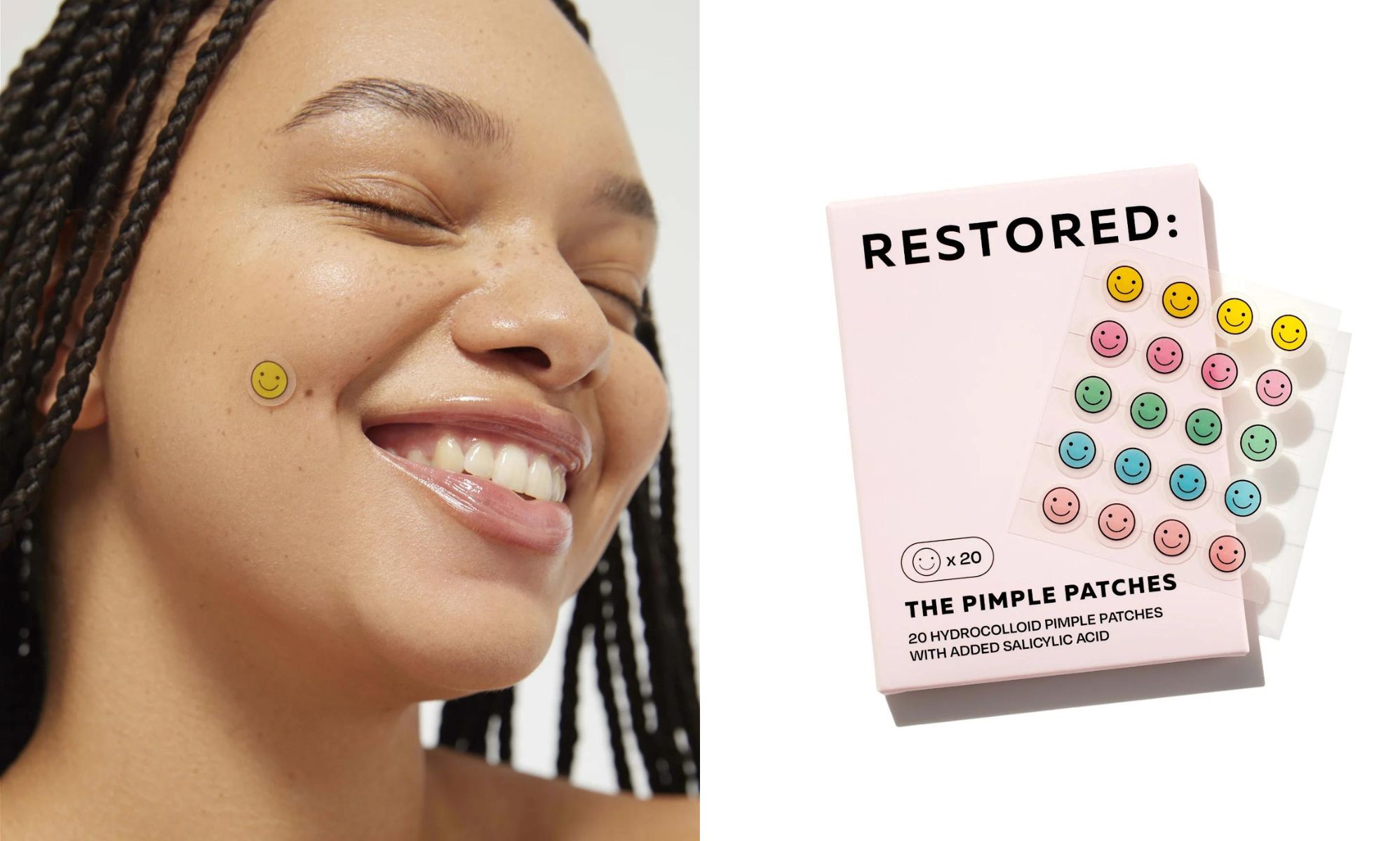 Restored's best-selling £9 pimple patches are officially back in stock