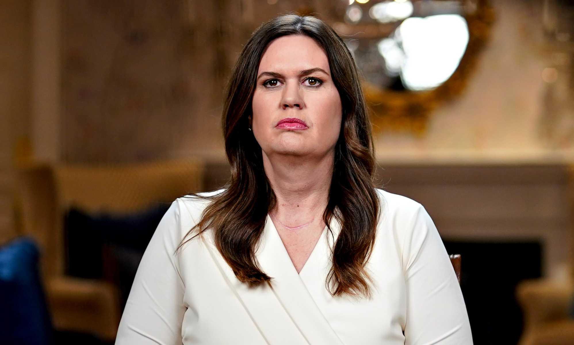 Sarah Huckabee Sanders signs law banning inclusive language in state documents