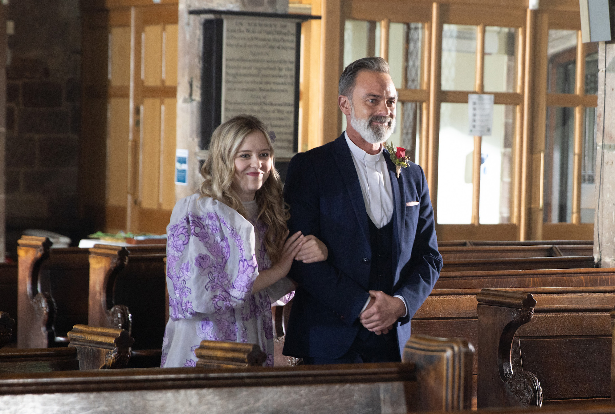 Daniel Brocklebank as Billy (R) in Monday night