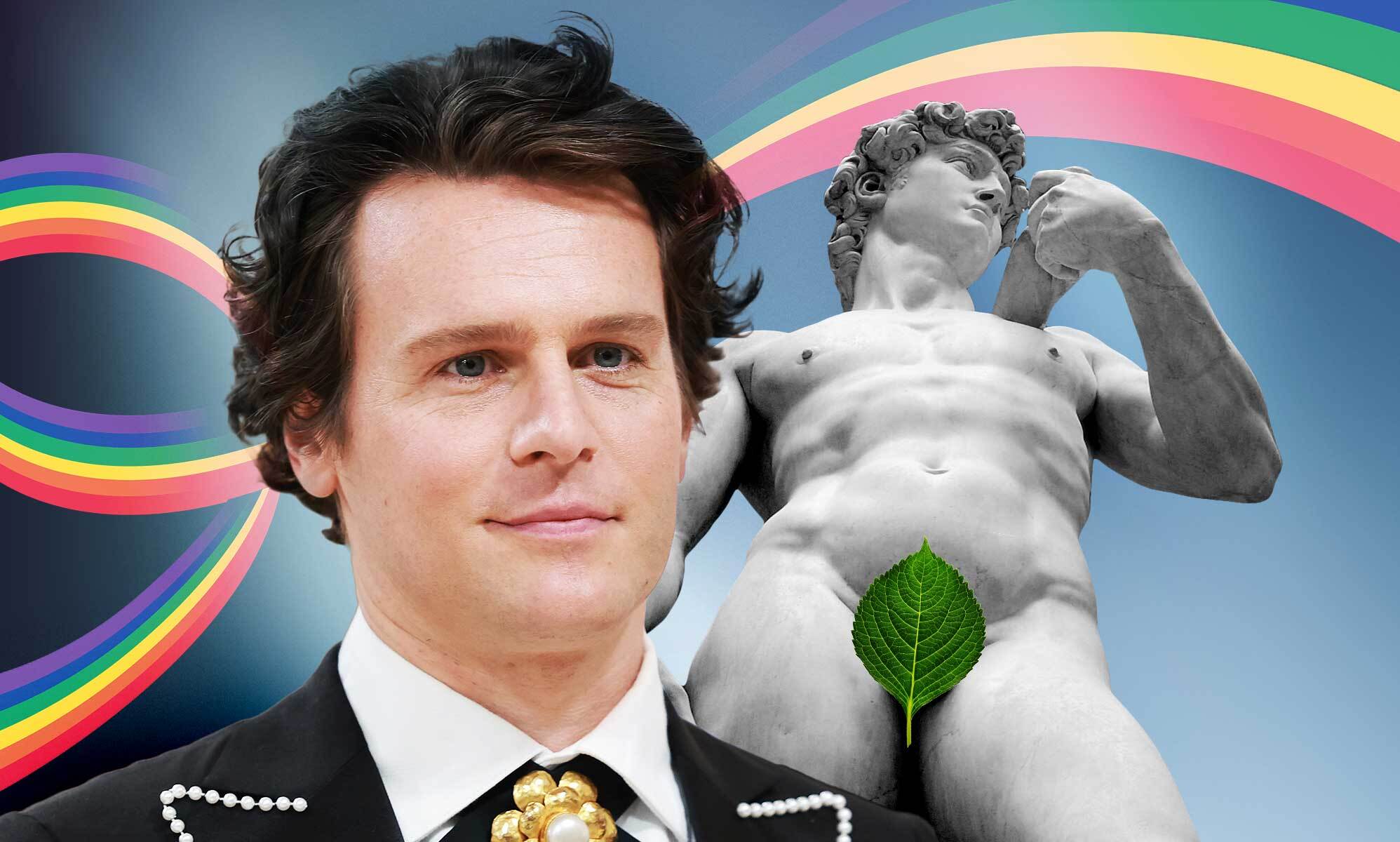 Jonathan Groff came out to brother after seeing nude statue of David: 'I started crying'