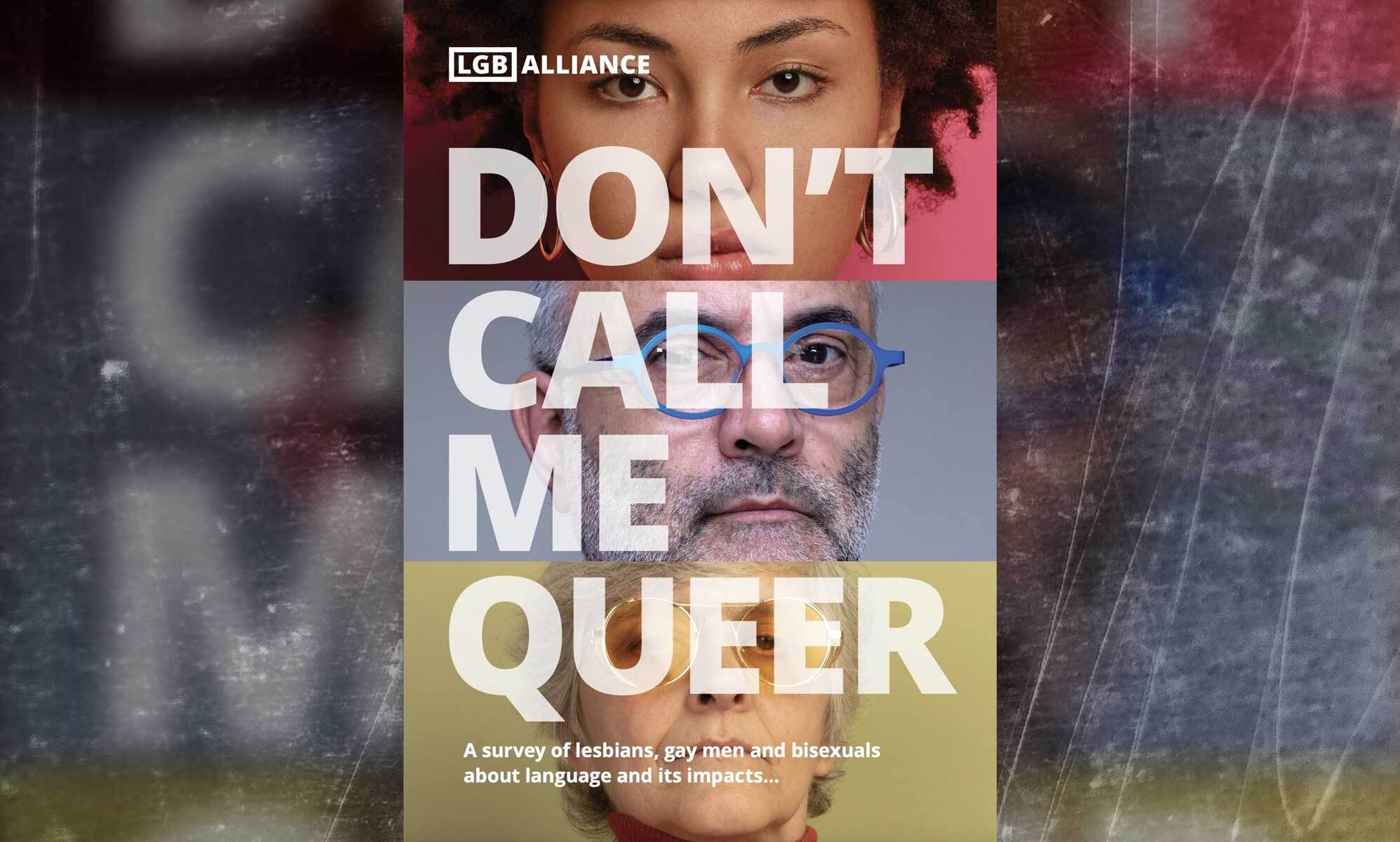 The wildest claims LGB Alliance makes in its report against the word 'queer'